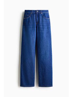 H&M - Women Blue Wide High Jeans