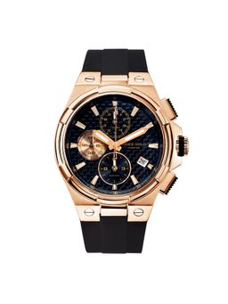 Aries Gold - Monarch Chronograph Watch With Sapphire Glass For Men- G 7312 Rg-Bkrg