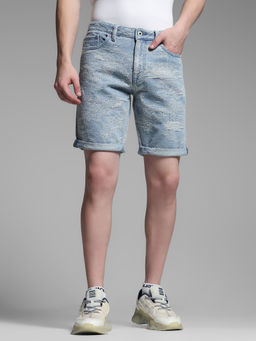 Jack & Jones - Blue Regular Fit Shorts
