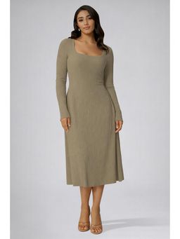 Twenty Dresses by Nykaa Fashion - Womens Kiwi Square Neck A-Line Dress