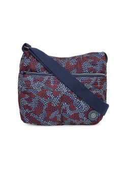 Baomi - Crinkle Range Blue & Red Color Soft Case Nylon Sling Bag - Ba-1907031017