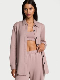 Victoria's Secret - Brushed Modal Fleece Oversized Shirt Pink