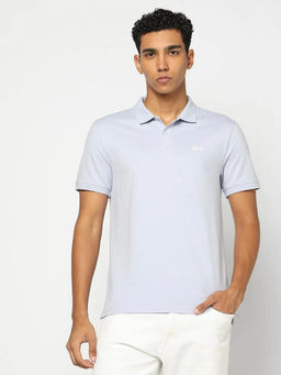 GAP - Mens Polo Neck T-Shirt Blue