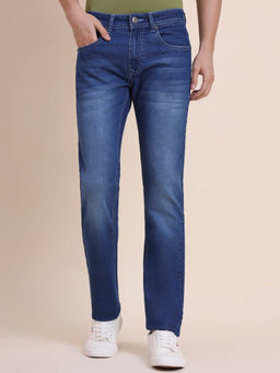 Greenfibre - Mid Indigo Blue Washed Jeans