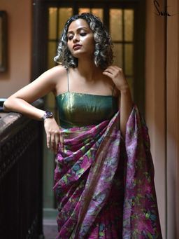 Suta - Women Solid Stitched Blouse
