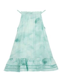 Guess - Green Viscose Girls Dress