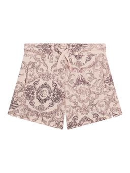 Guess - Baroque Florals Pure Cotton Printed Active Shorts