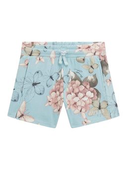 Guess - Butterfly Collage Pure Cotton Printed Active Shorts