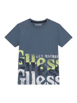 Guess - Mojave Stone Pure Cotton Printed T-Shirt