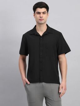 Fitleasure - Comfortable Men’S Shiftease Workwear Black Shirt