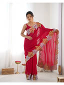 Red color option, Sold out, Currently selected