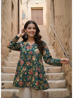 FLOSIVE - Woman Cotton Fancy Tunic