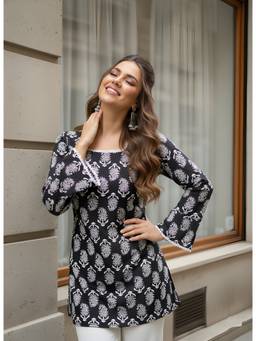 FLOSIVE - Women Floral Printed Kurti