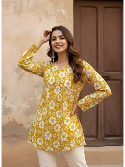 FLOSIVE - Woman Cotton Fancy Tunic