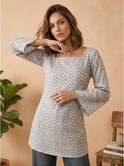 FLOSIVE - Woman Cotton Fancy Kurti