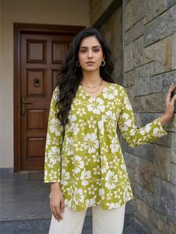 FLOSIVE - Women's Green Fashion Tunic