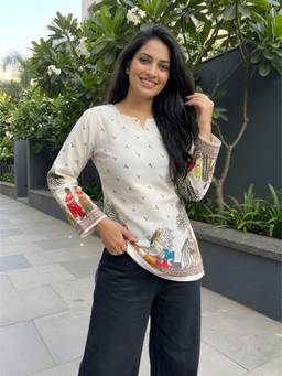 FLOSIVE - Women's Fashion Printed Kurti