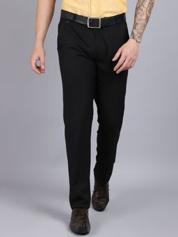 Cantabil - Men Black Trousers