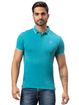 Being Human - Men Polo T-Shirt Blue