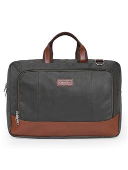 MBOSS - Faux Leather 15.6 Inch Laptop Messenger Bag