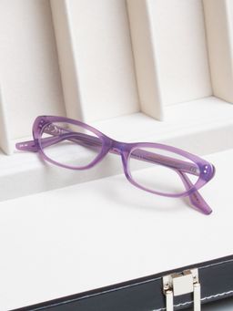 TED SMITH - Women Full Rim Purple Cat Eye Frame