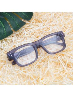 TED SMITH - Unisex Full Rim Grey Square Frame