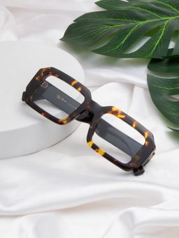 TED SMITH - Unisex Full Rim Brown Square Frame