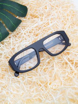 TED SMITH - Unisex Full Rim Black Square Frame