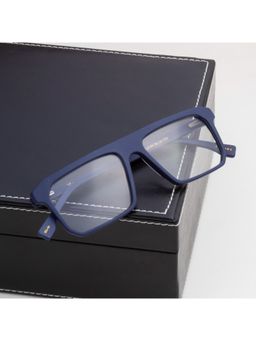 TED SMITH - Unisex Full Rim Blue Square Frame
