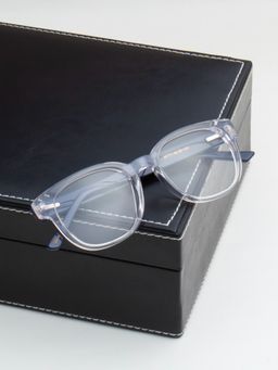TED SMITH - Unisex Full Rim Clear Square Frame