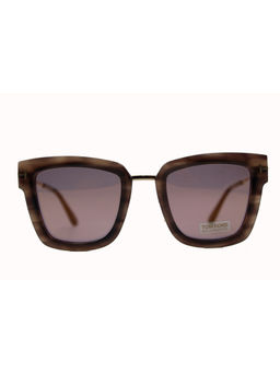 Tom Ford Eyewear - Women Full Rim Brown Lens Square Sunglasses (52)