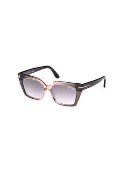 Tom Ford Eyewear - Women Full Rim Purple Lens Butterfly Sunglasses (53)