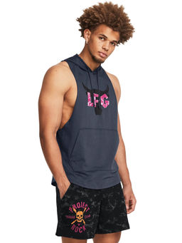 Under Armour - Mens Project Rock Lfg Graphic Sleeveless Hoodie
