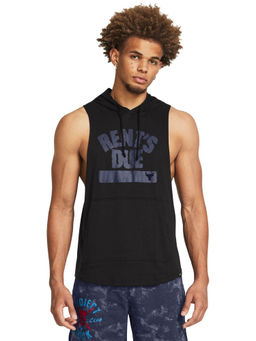 Under Armour - Mens Project Rock Rents Due Sleeveless Hoodie