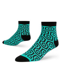 Dynamocks - Hexagon - Men and Women Ankle Length Socks - Free Size