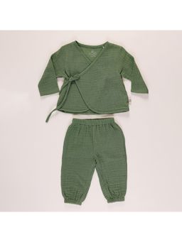 FURR BALLS - Green Baby Snuggle Co-Ord