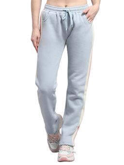 Monte Carlo - Women Regular Printed Blue Trackpant