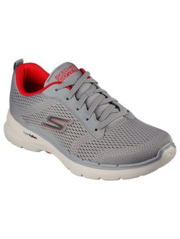 SKECHERS - GO WALK 6 AVALO 2. Grey Walking Shoes