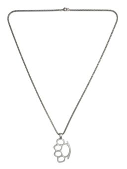 Fabula - Silver Strong Grip Pendant Chain For Men