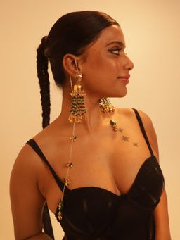 DaMAK - Gul Green Earrings