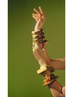 DaMAK - Timber Brown Bangles Pack of 5
