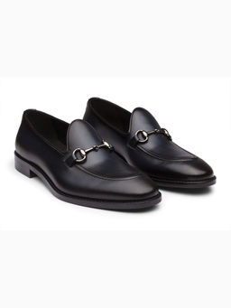 DABLR SHOES - Monaco Midnight Navy Blue Leather Shoes