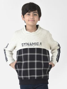 CRIMSOUNE CLUB - Boys Navy Blue Dynamic Sweatshirt