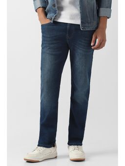 Van Heusen - Men Navy Mid Wash Jeans