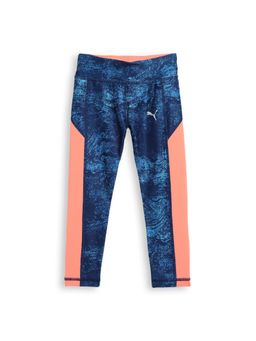 Puma - Training Aop Girls Blue Tights
