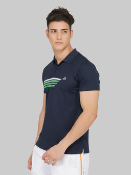 Vector X - Omt-153 Navy Regular Fit Sports T-shirt (Pack Of 1)