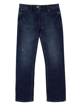 Peter England - Girls Navy Regular Fit Jeans