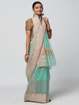 Fabindia - Cotton Silk Textured Sari