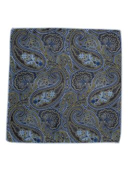 The Tie Hub - Empire Green Paisley Pocket Square For Men