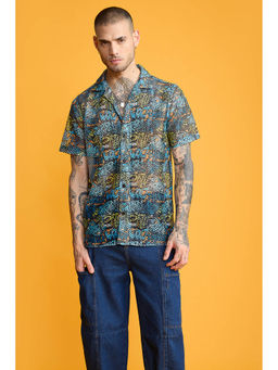 FREAKINS - Multi-Color Street Style Mesh Shirt